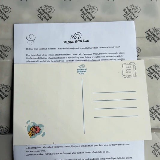 Awkwerrrd's Snail Mail Club 💌