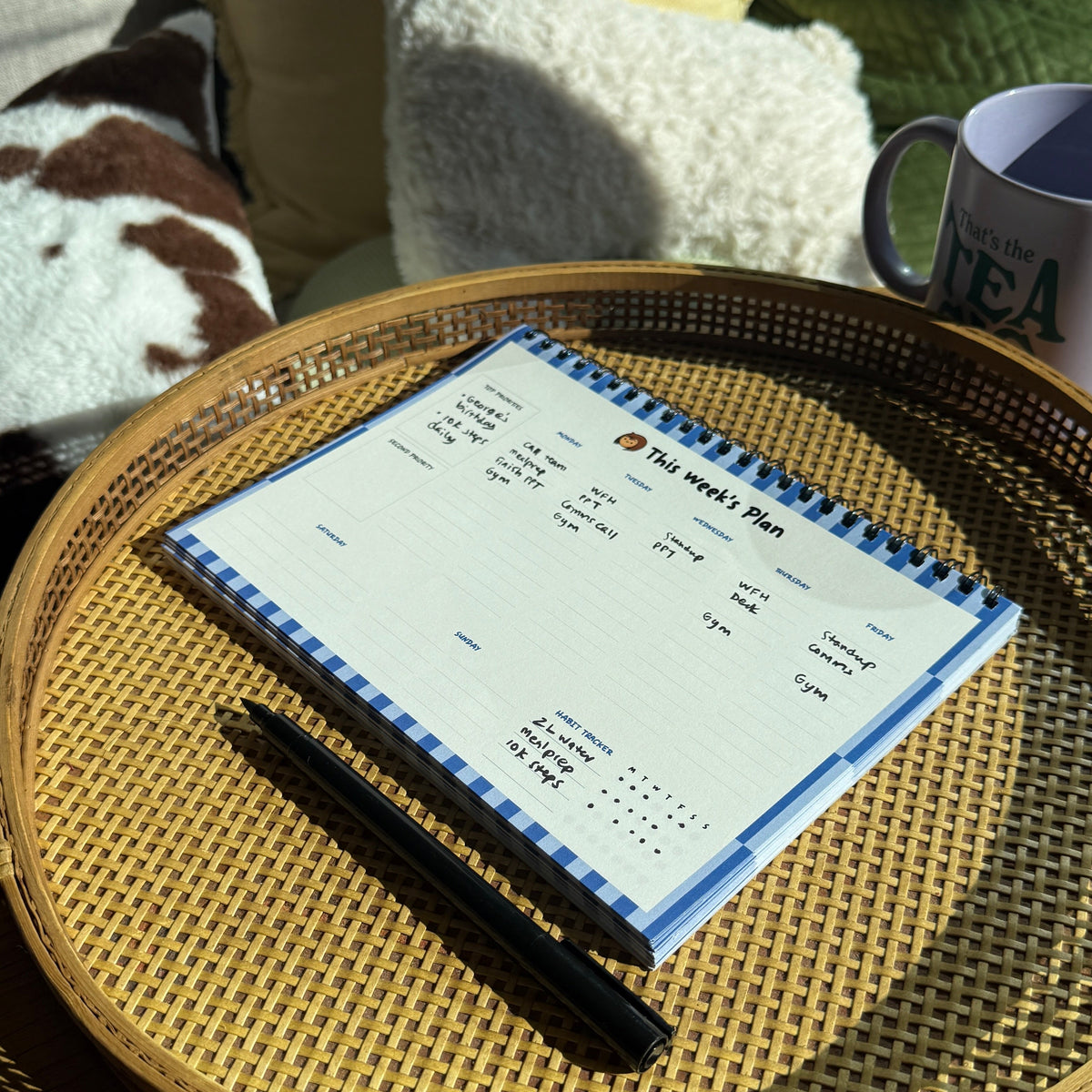 Awkwerrrd Weekly Planner