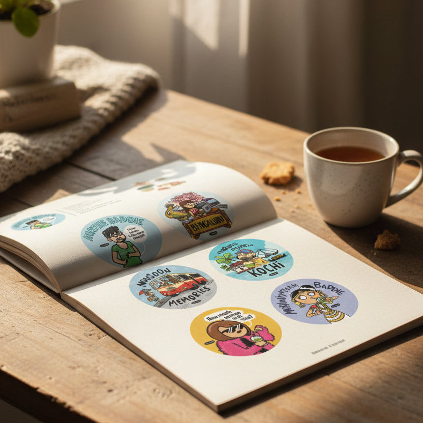 Awkwerrrd Stickerbook