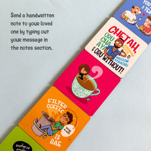 Awkwerrrd Coasters (SET OF 6)