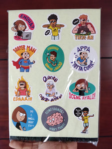 Awkwerrrd Comic Calendar 2019 + Sticker Sheet!
