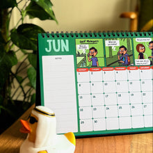 Awkwerrrd Comic Calendar 2026: Types of Mallus!