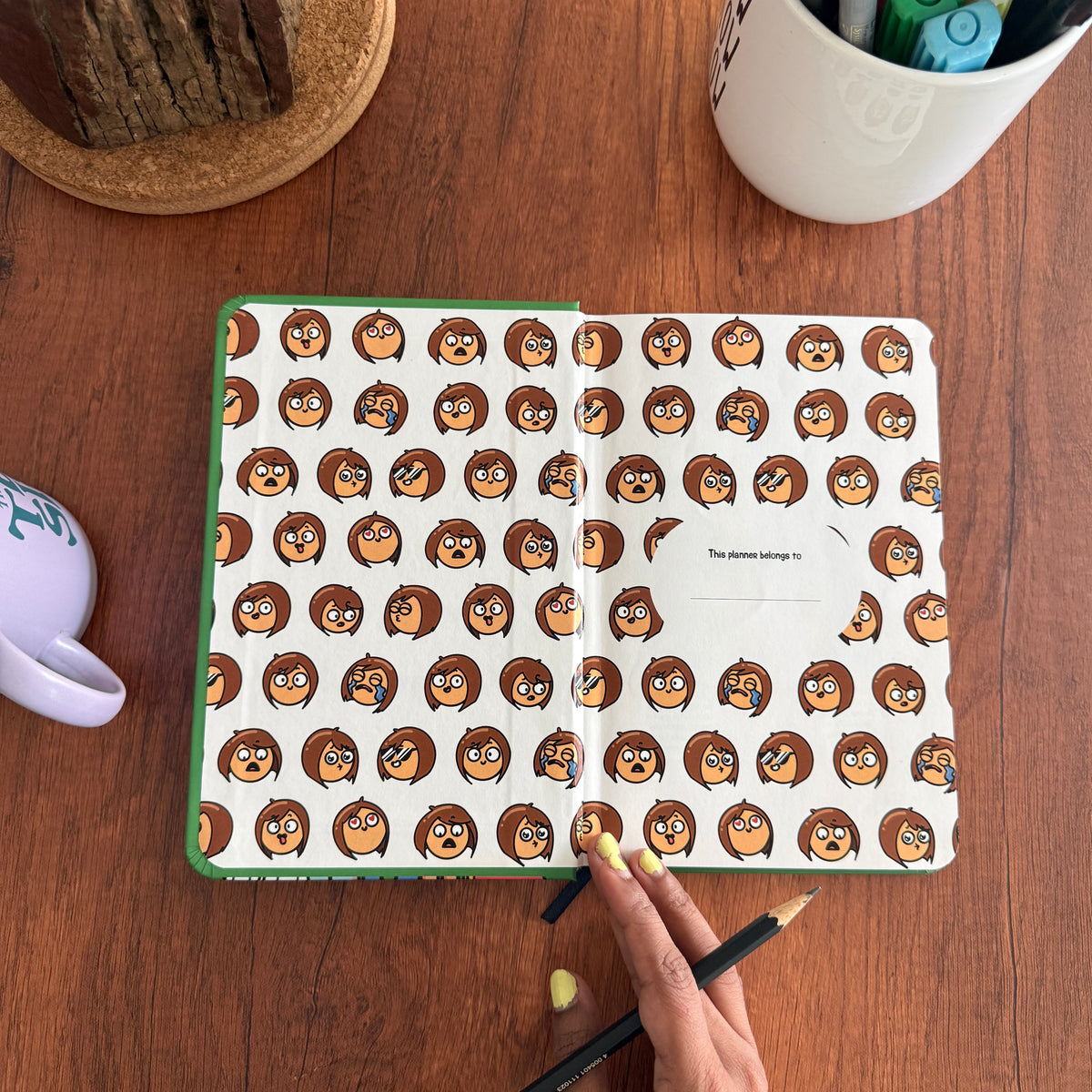 Awkwerrrd Undated Planner | The Whole Family