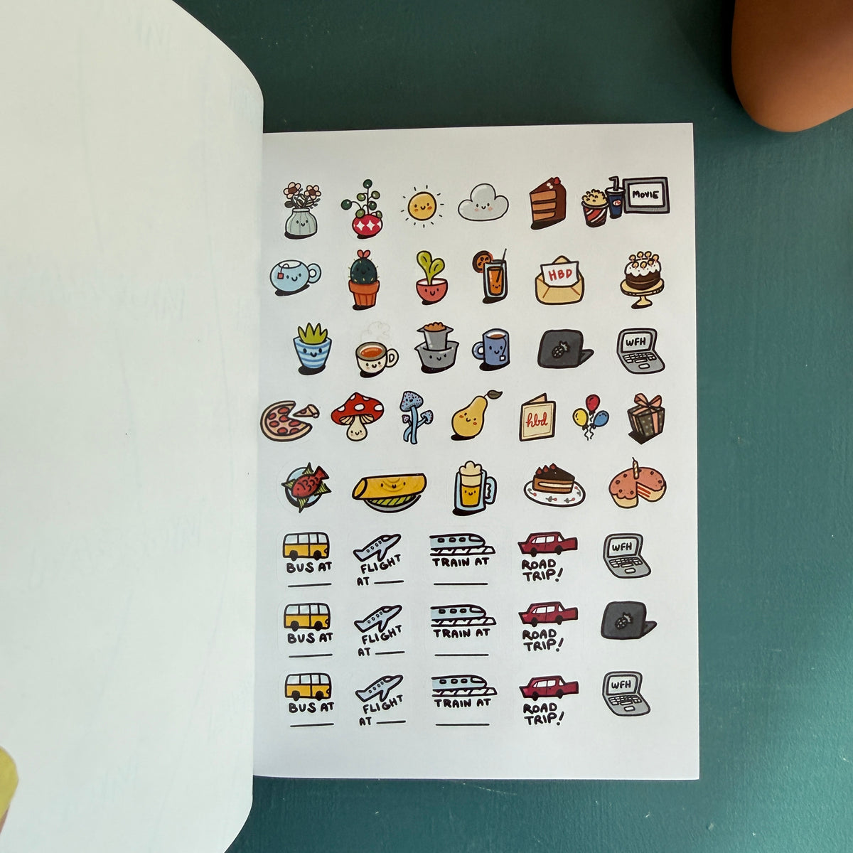 Awkwerrrd Stickerbook