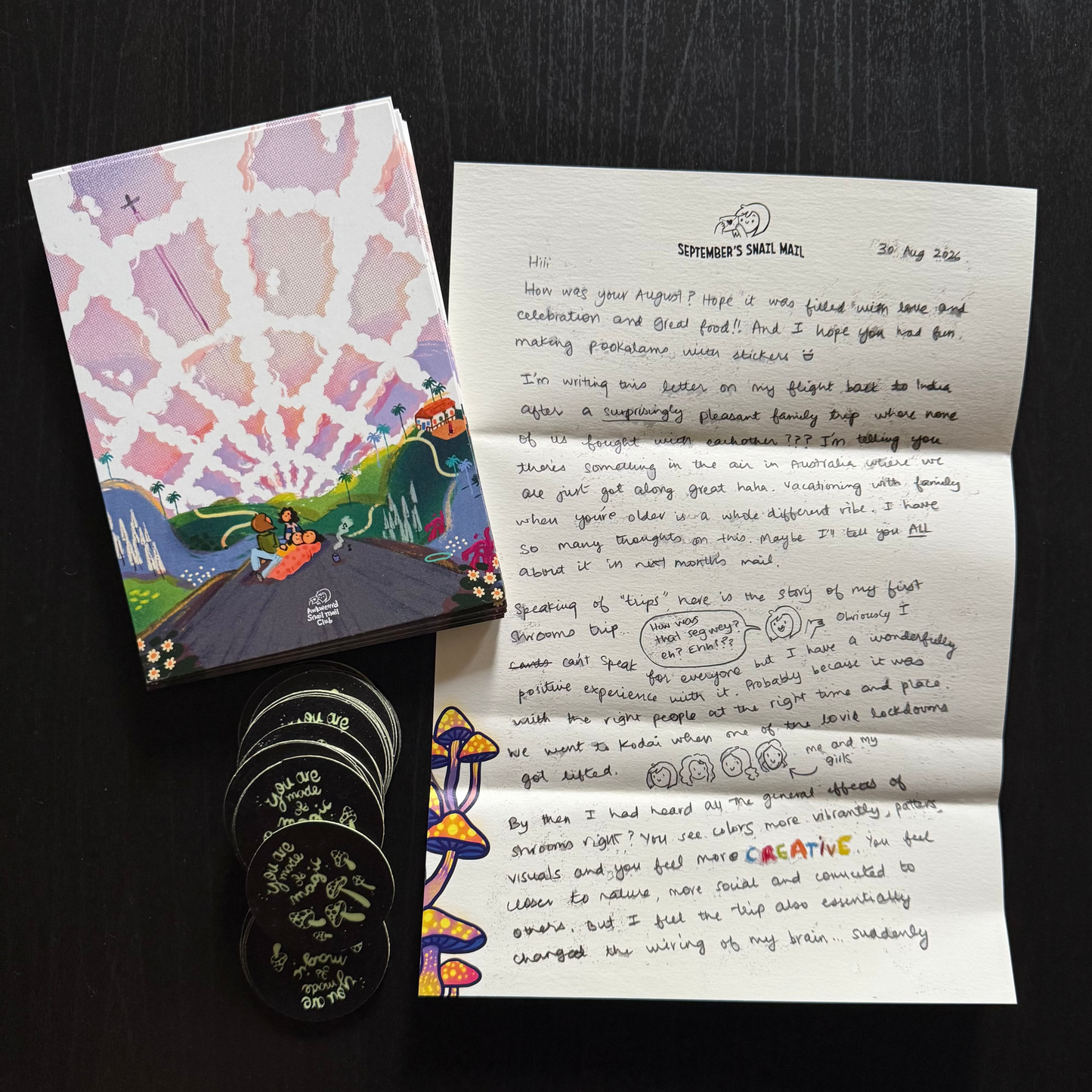 Awkwerrrd's Snail Mail Club 💌