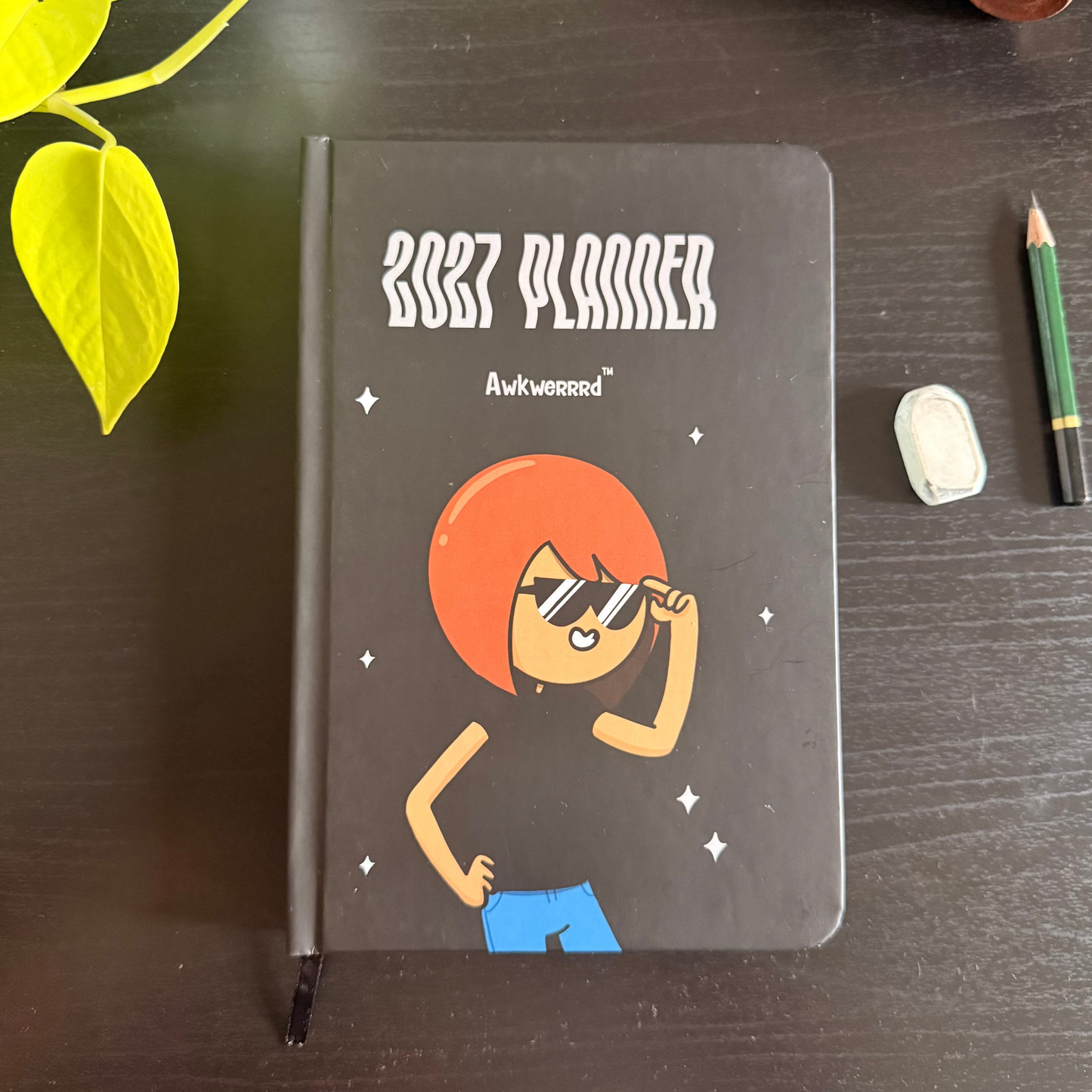 Awkwerrrd Undated Planner | Main Character Energy