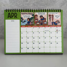 Awkwerrrd Comic Calendar 2026: Types of Mallus!