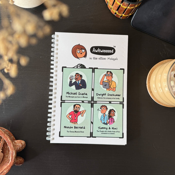 Awkwerrrd in The Office Universe Notebook