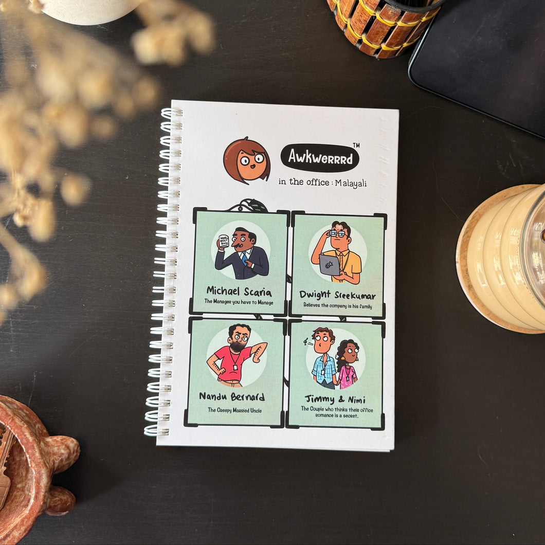 Awkwerrrd in The Office Universe Notebook