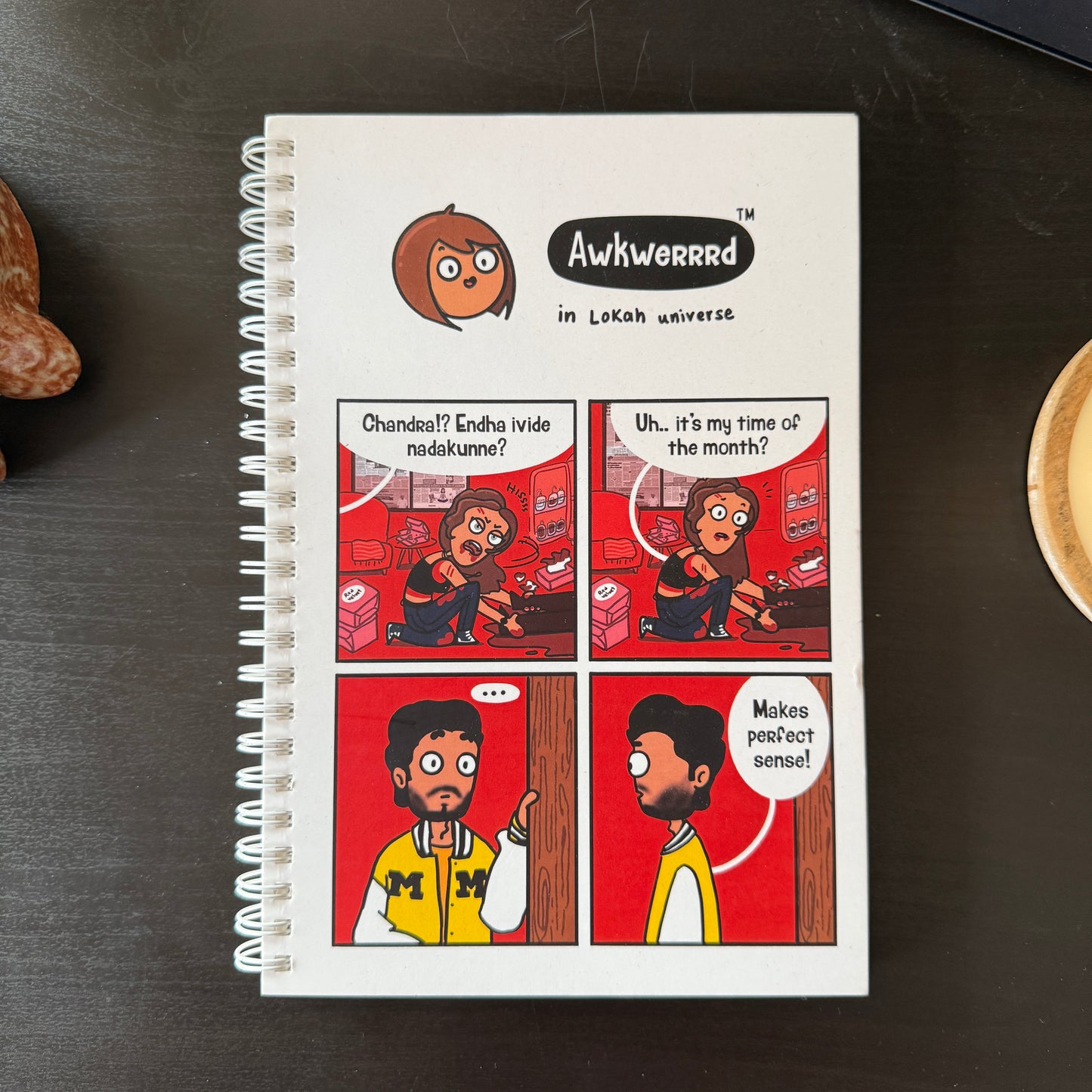 Awkwerrrd in Lokah Universe Notebook