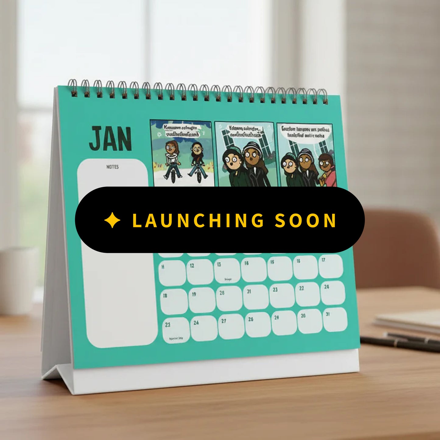 Awkwerrrd Comic Calendar 2027