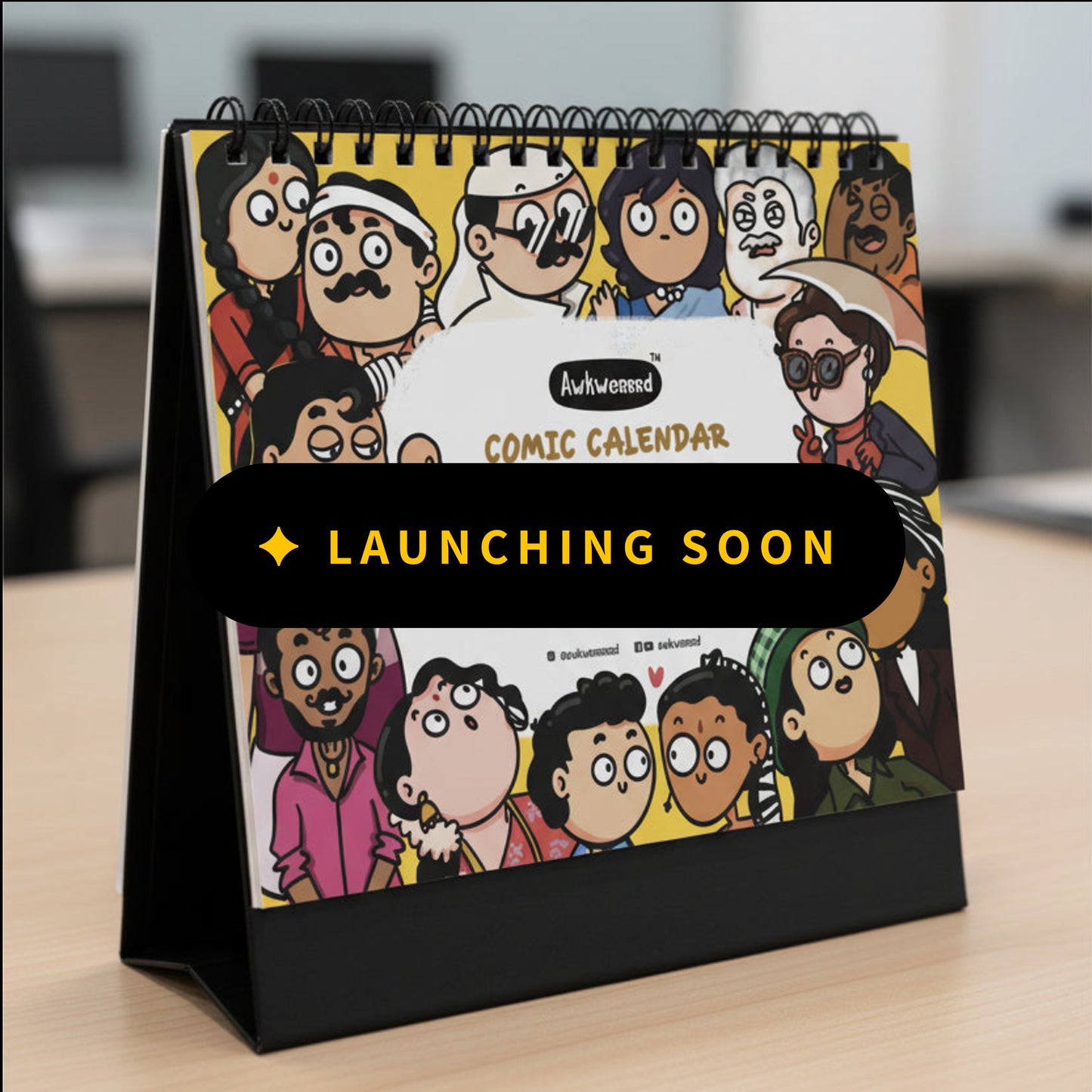 Awkwerrrd Comic Calendar 2027