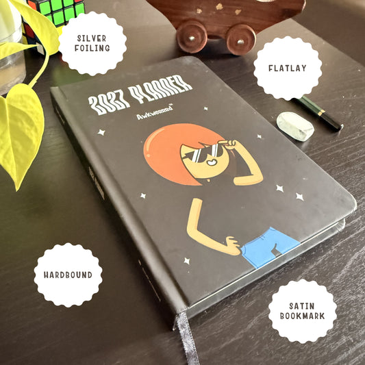 Awkwerrrd Undated Planner | Main Character Energy