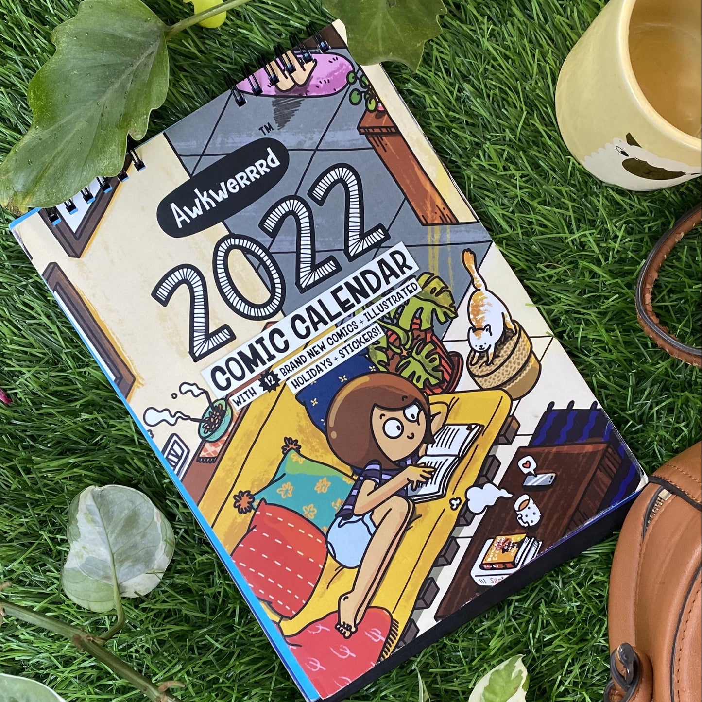 Awkwerrrd Comic Calendar 2022 + Sticker Sheet! - Awkwerrrd