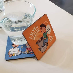 Awkwerrrd Coasters (SET OF 6) - Awkwerrrd