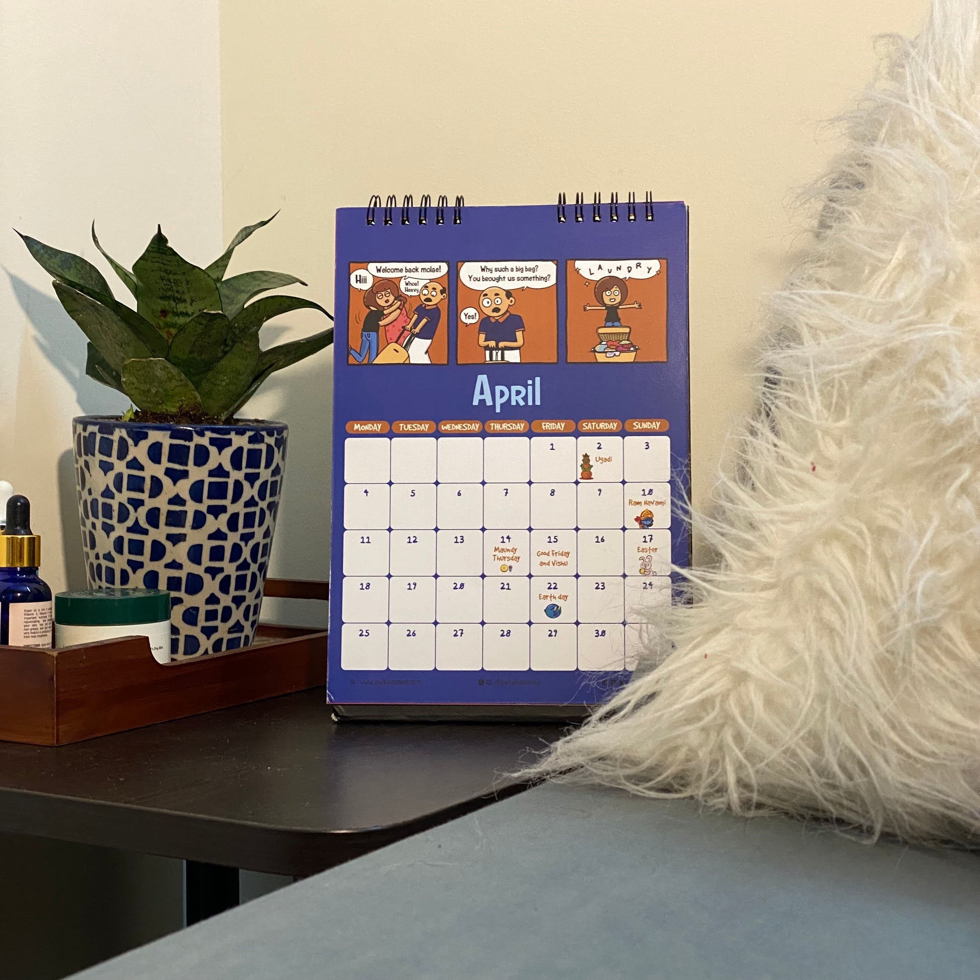 Awkwerrrd Comic Calendar 2022 + Sticker Sheet! - Awkwerrrd