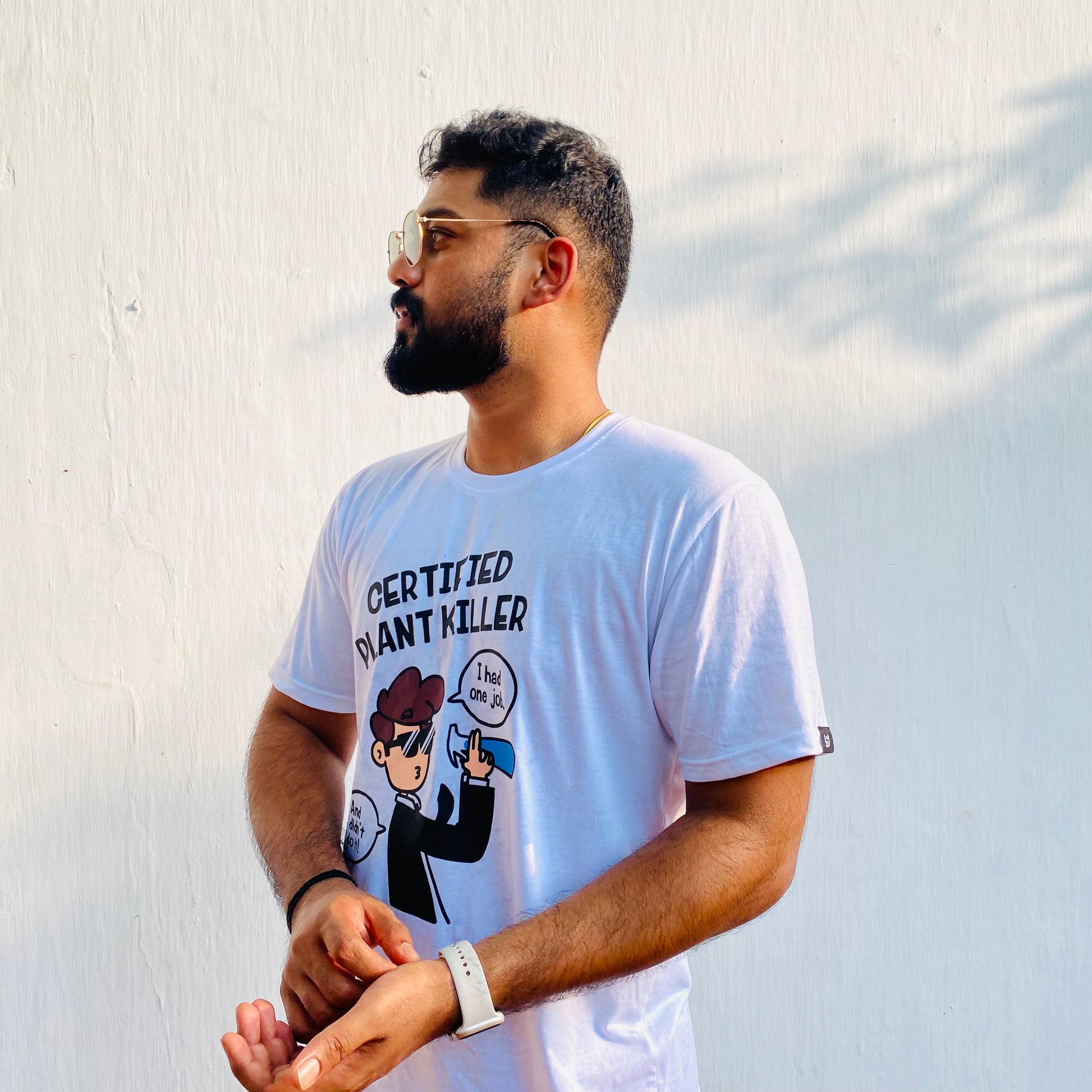 Plant Killer T-shirt (Male) - Awkwerrrd
