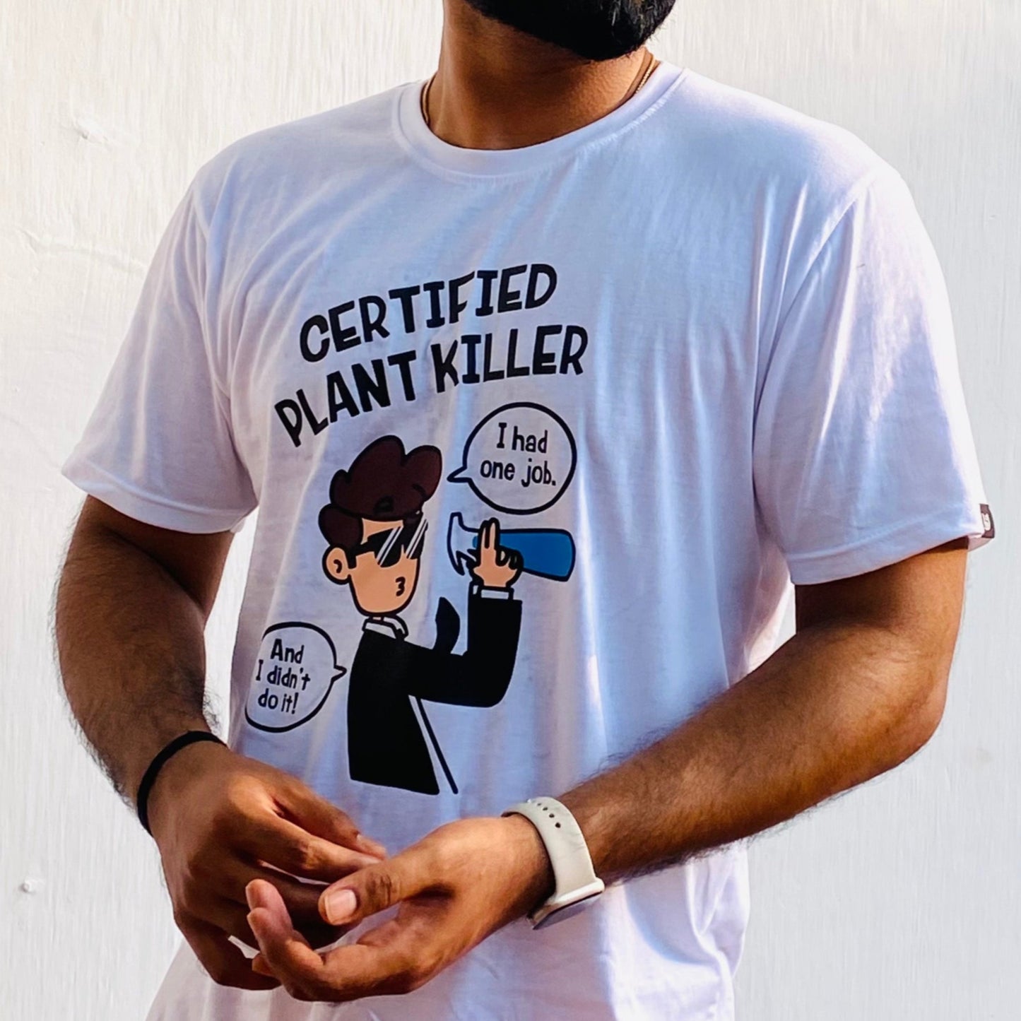 Plant Killer T-shirt (Male) - Awkwerrrd
