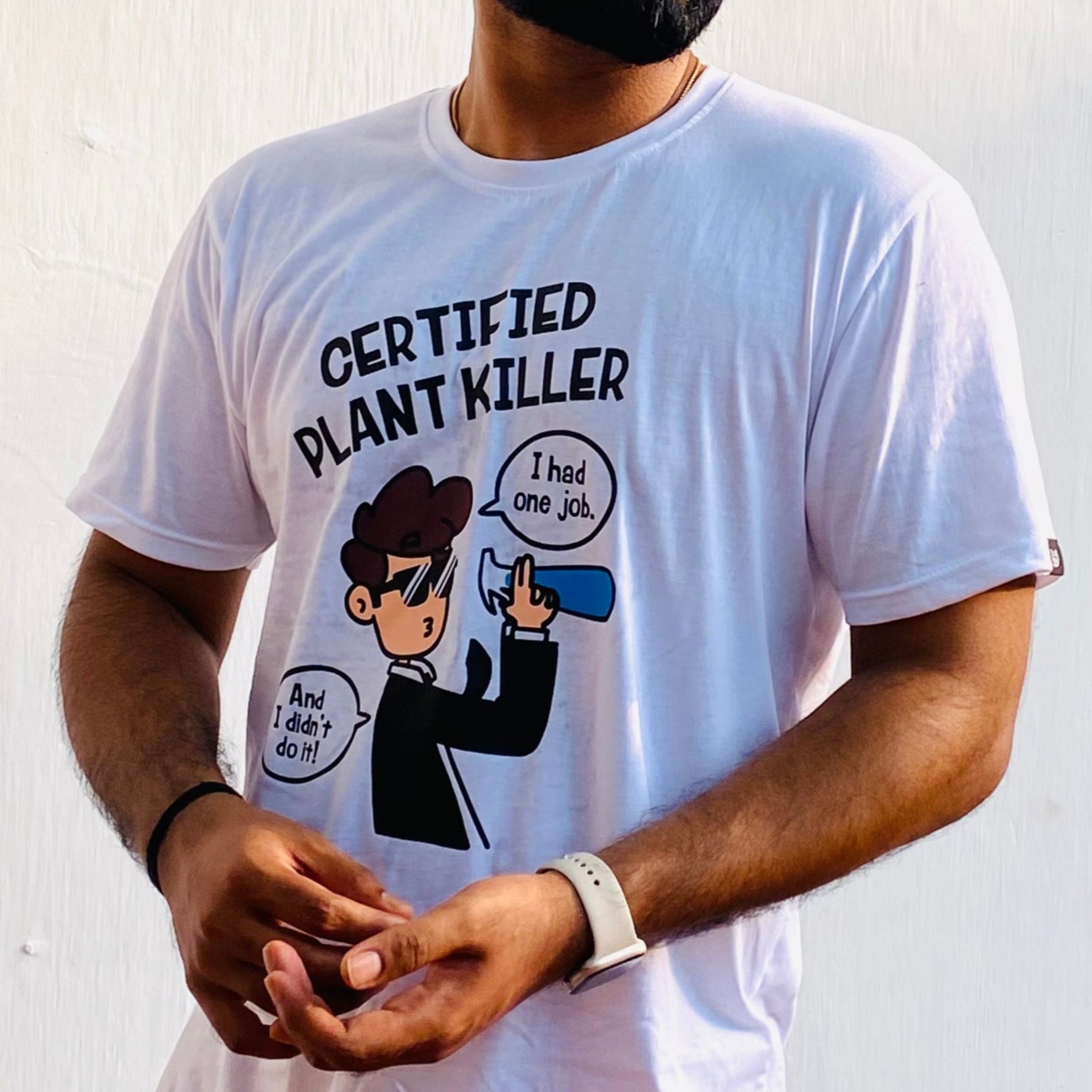 Plant Killer T-shirt (Male) - Awkwerrrd